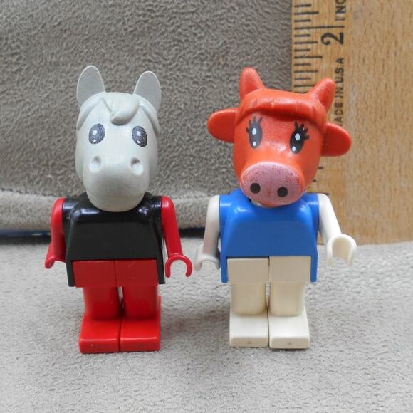 LEGO Fabuland 3665 Ice Cream Shop w/Scooter 1980 Vintage/Custom READ - Picture 8 of 16